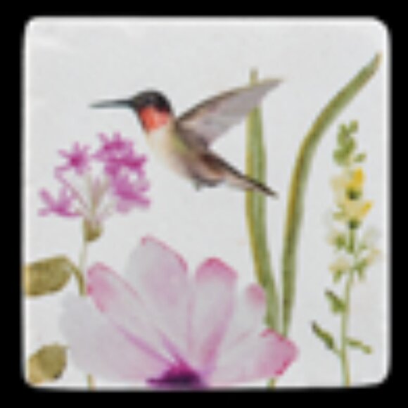 Hummingbird Coaster (4 pc. set) - Picture 4 of 5